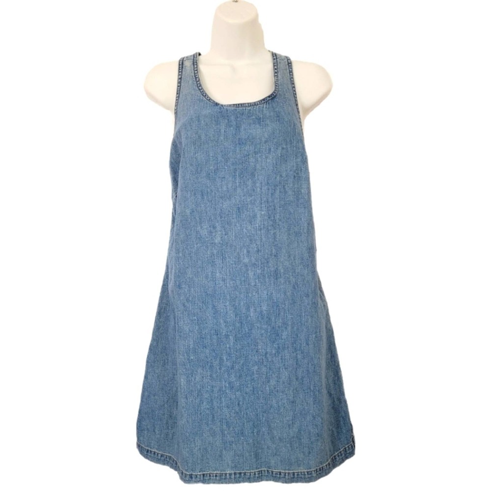 Express Bleus Vintage Cotton Jean Dress Size M